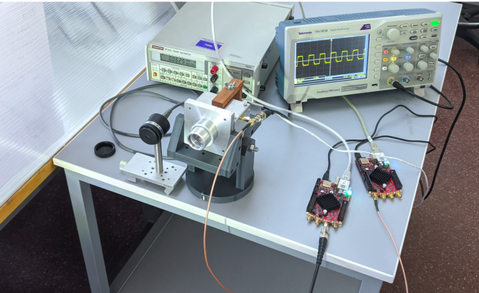 FPGA-based optical wireless communication testbed